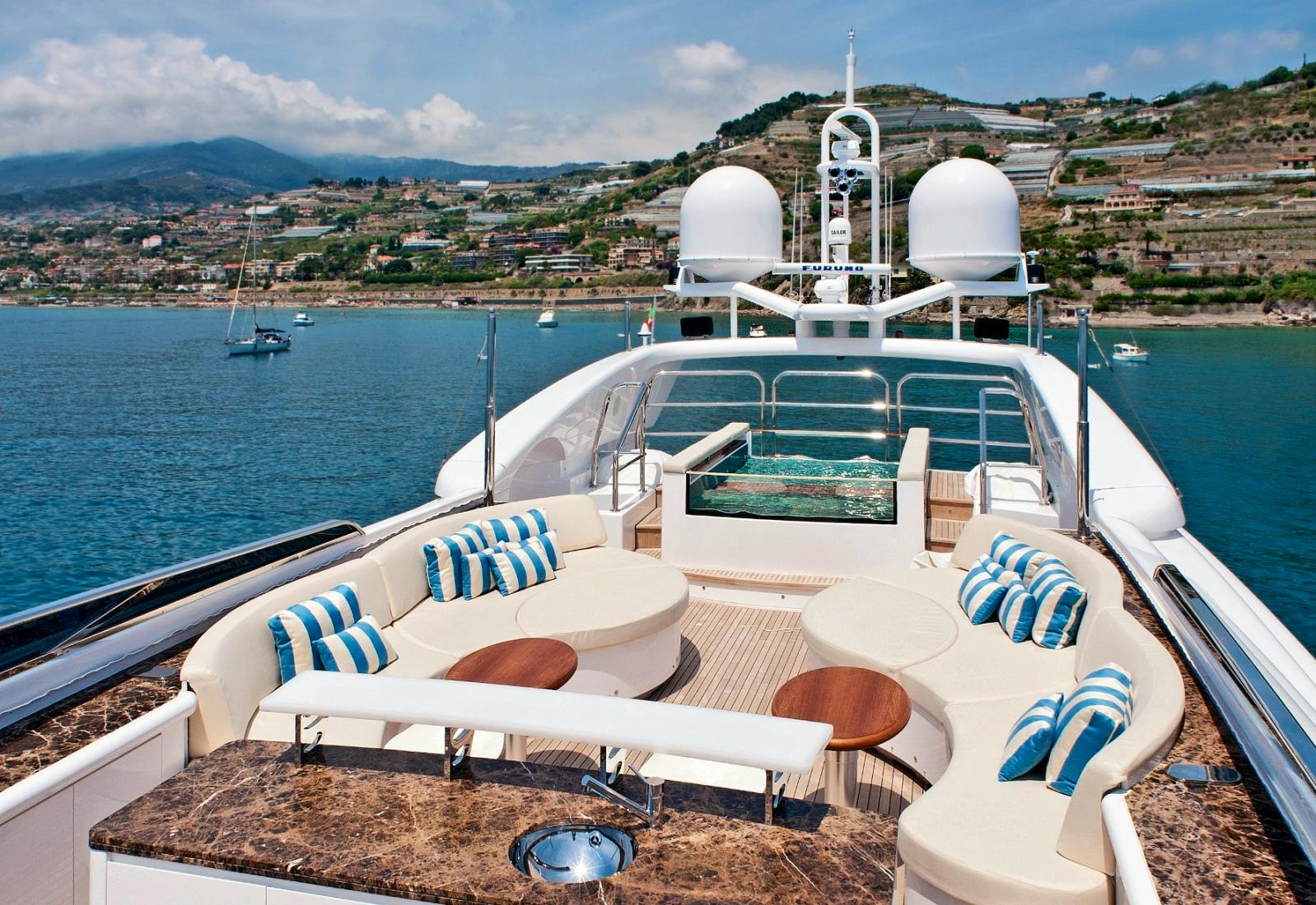 Features for TUTTO LE MARRANE Private Luxury Yacht For charter