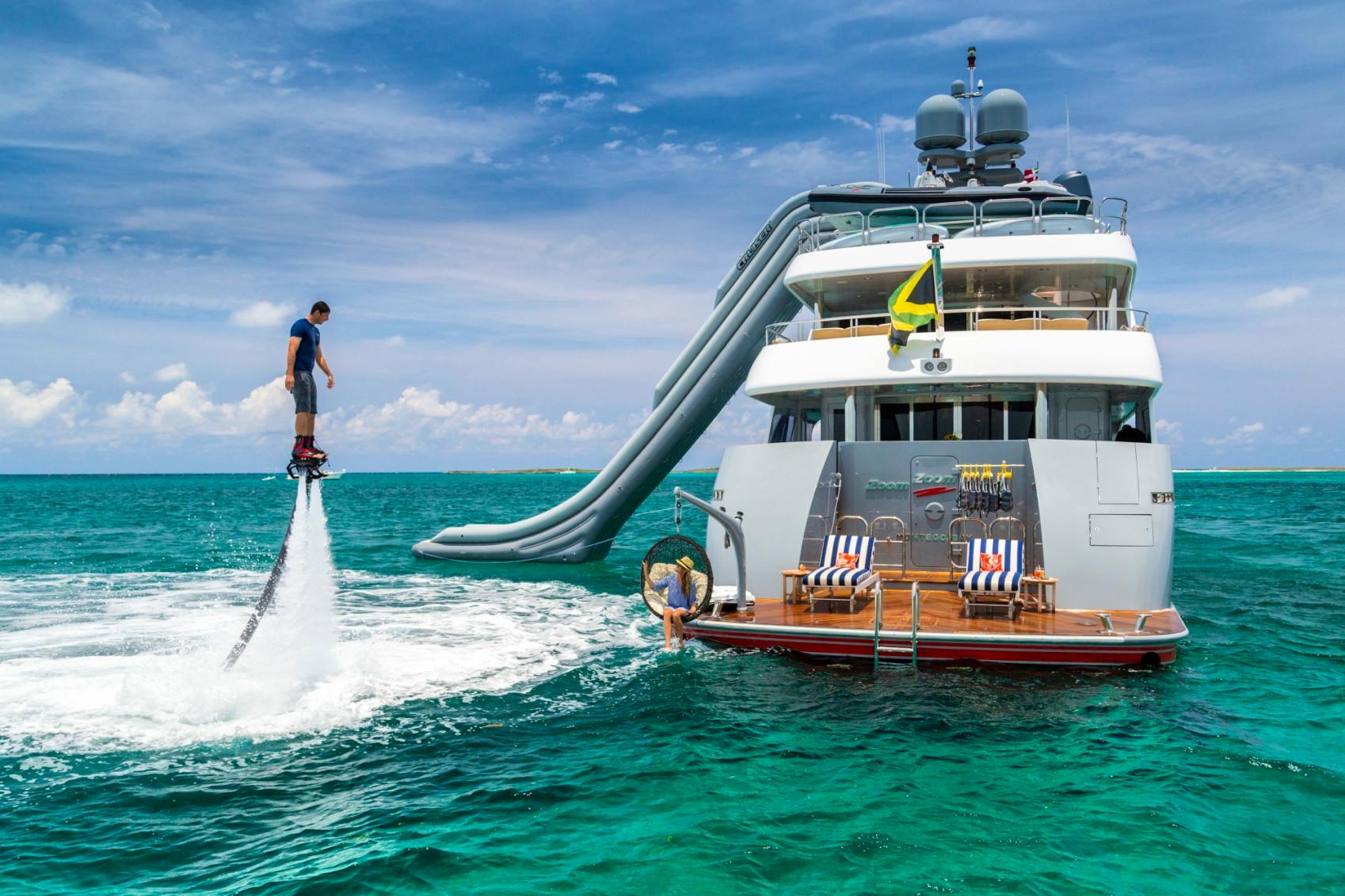 Tendar & Toys for ZOOM ZOOM ZOOM Private Luxury Yacht For charter