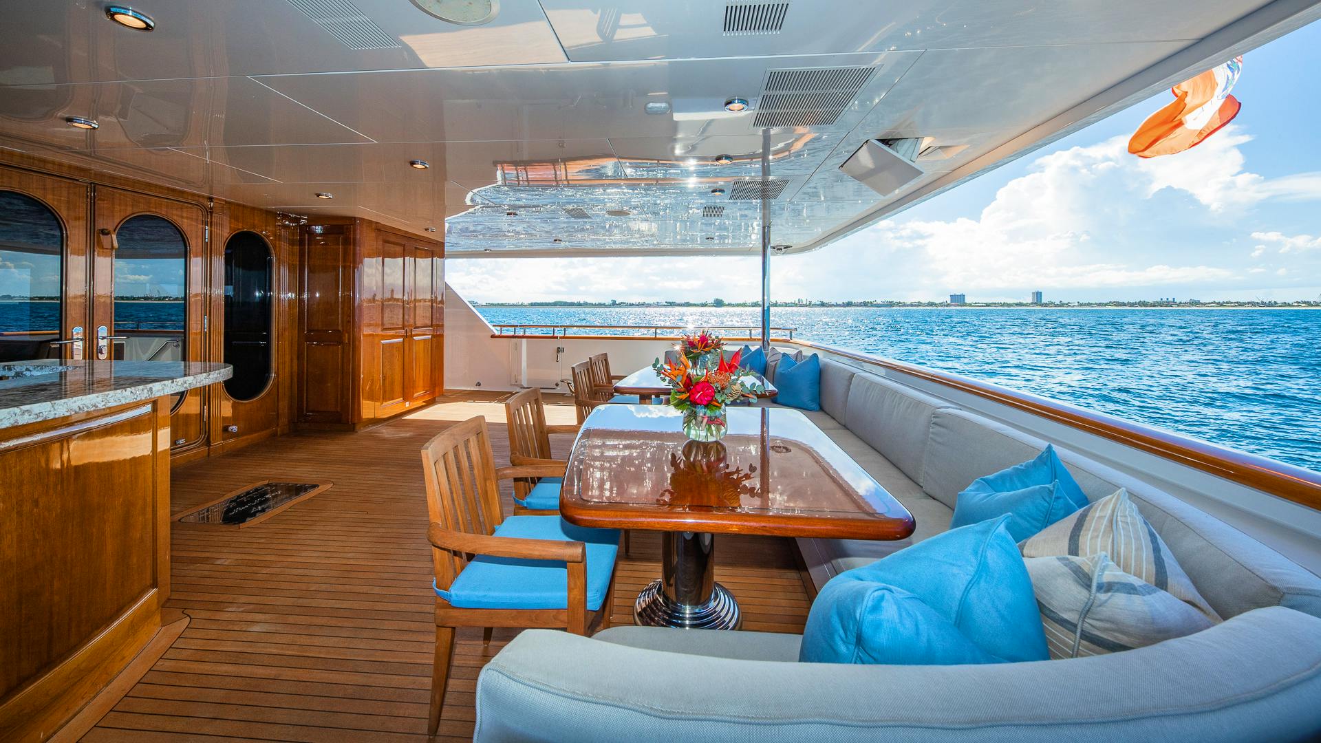 Features for TOP FIVE Private Luxury Yacht For charter