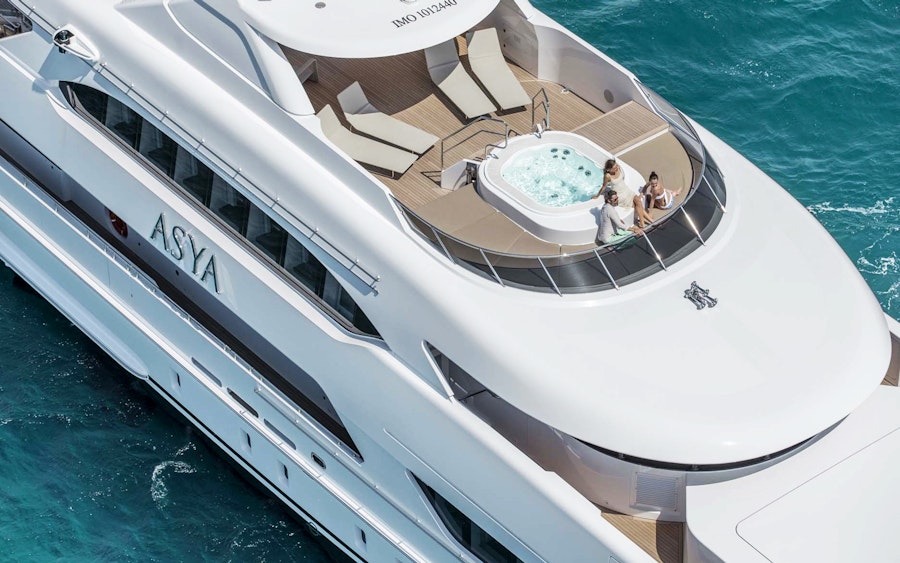 Tendar & Toys for ASYA Private Luxury Yacht For charter