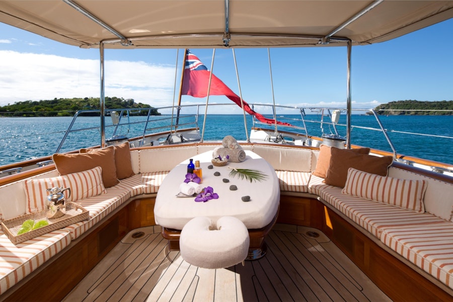 Features for ATHOS Private Luxury Yacht For charter
