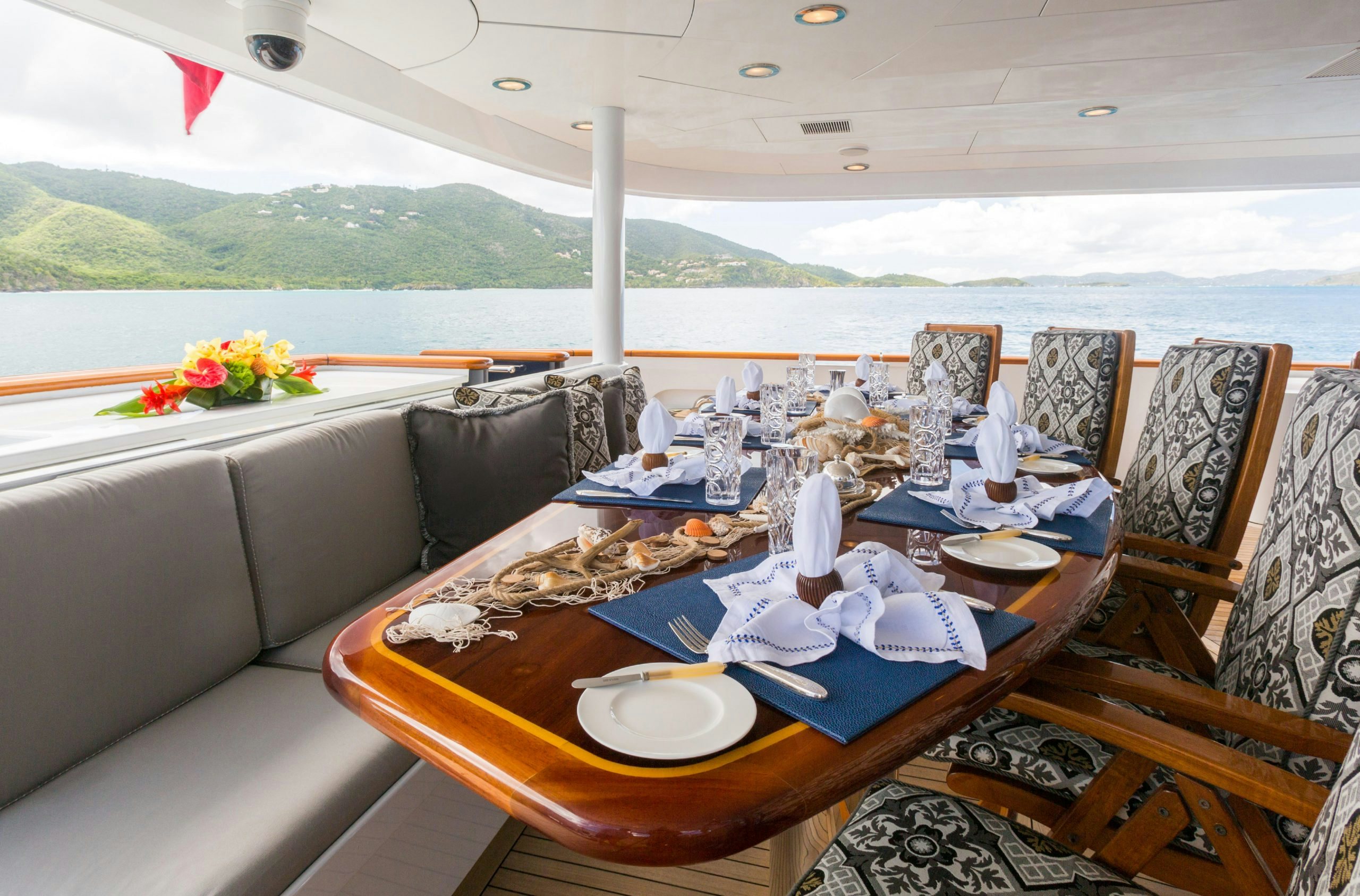 None aboard BACCHUS Yacht for Charter