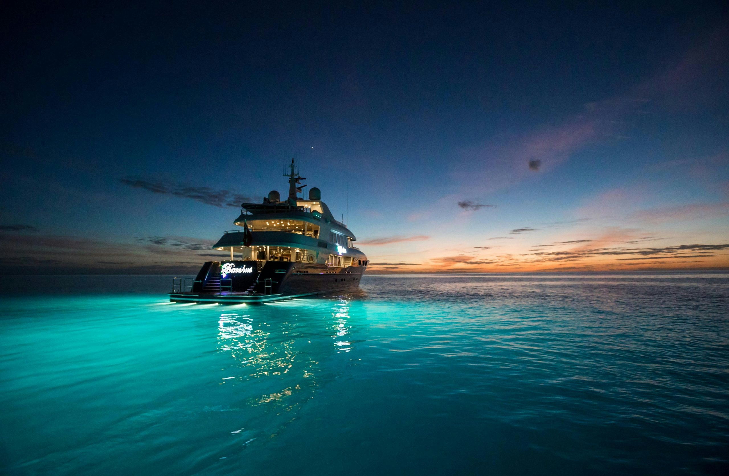 None aboard BACCHUS Yacht for Charter