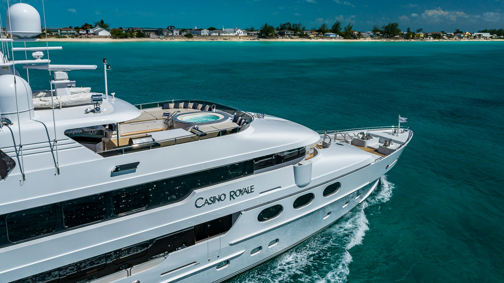 None aboard CASINO ROYALE Yacht for Charter