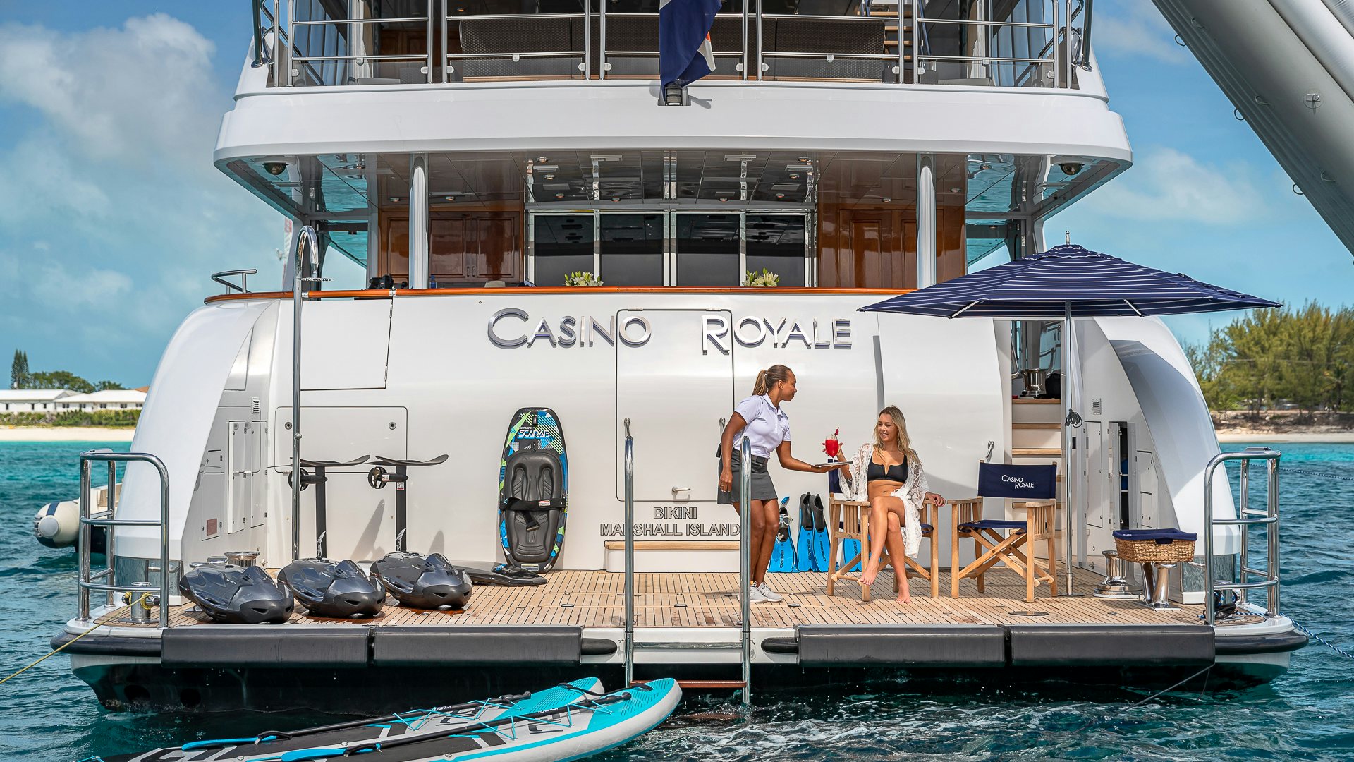 None aboard CASINO ROYALE Yacht for Charter