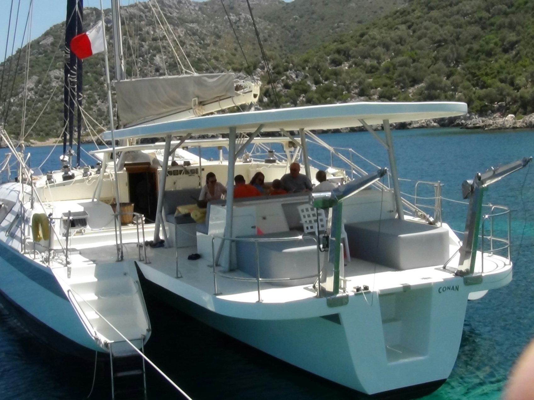 None aboard CONAN Yacht for Charter