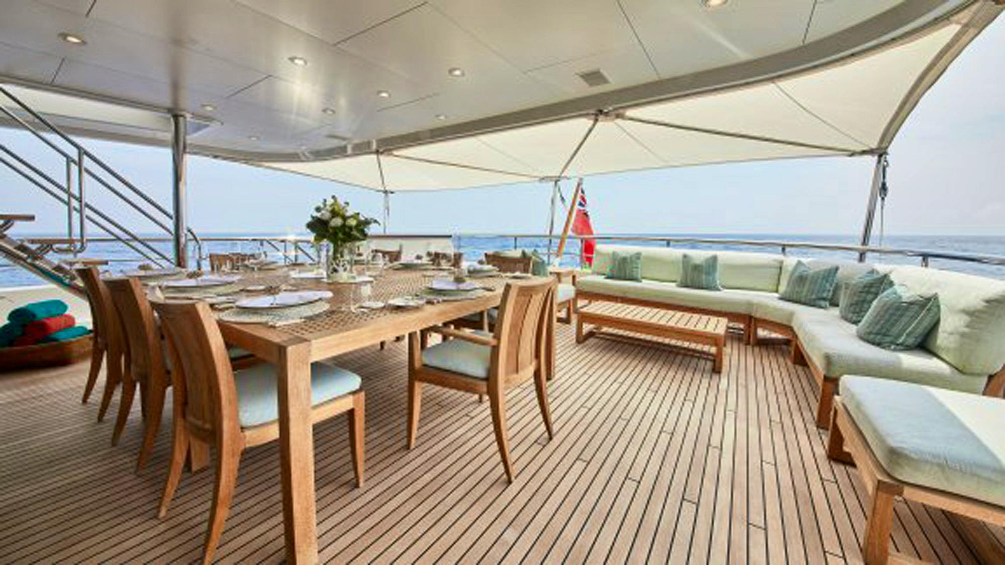 Seasonal Rates for GLADIATOR Private Luxury Yacht For Charter