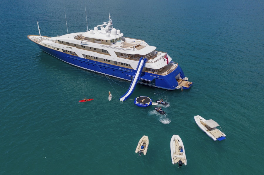 Tendar & Toys for LAUREL Private Luxury Yacht For charter