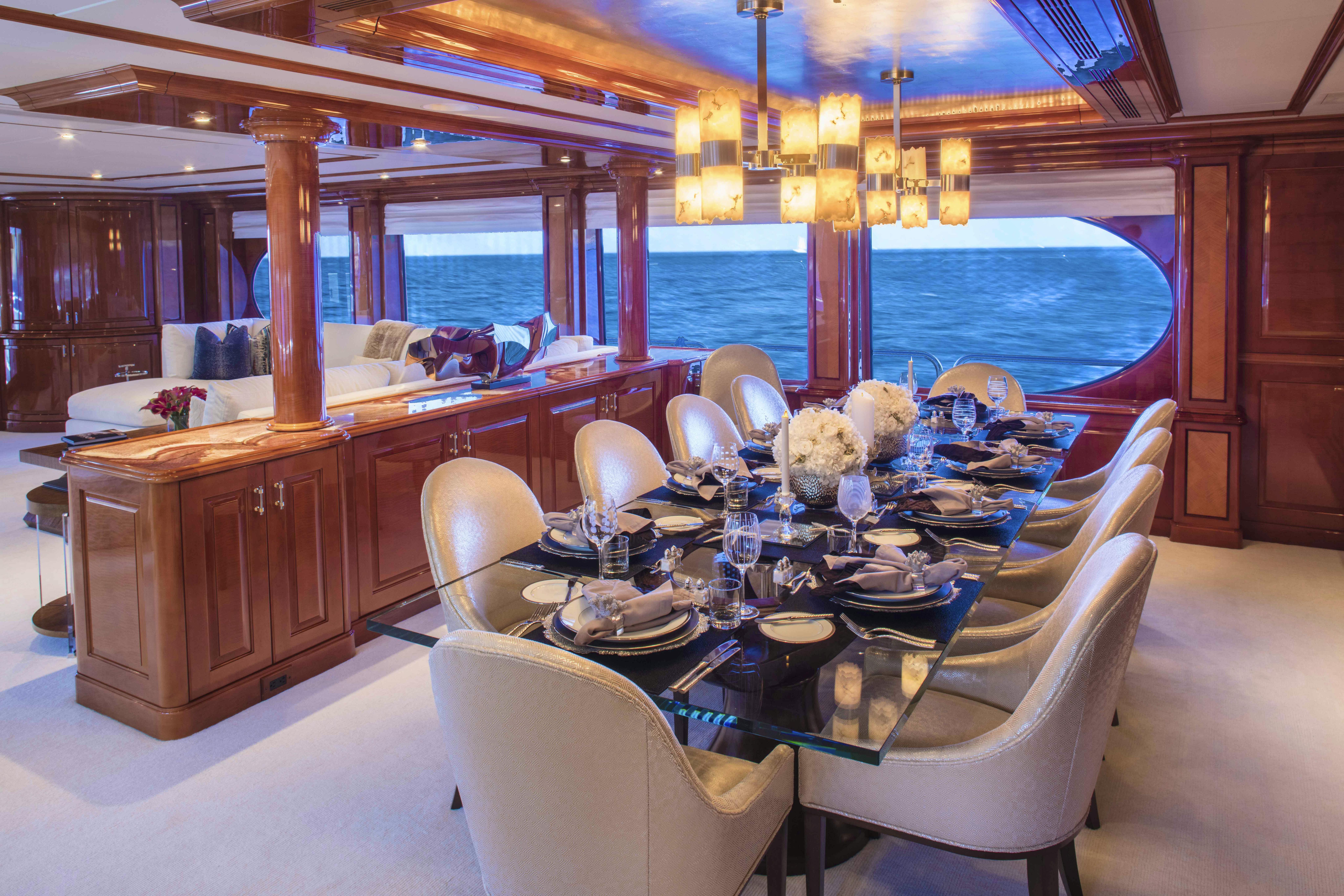 Features for MILESTONE Private Luxury Yacht For charter