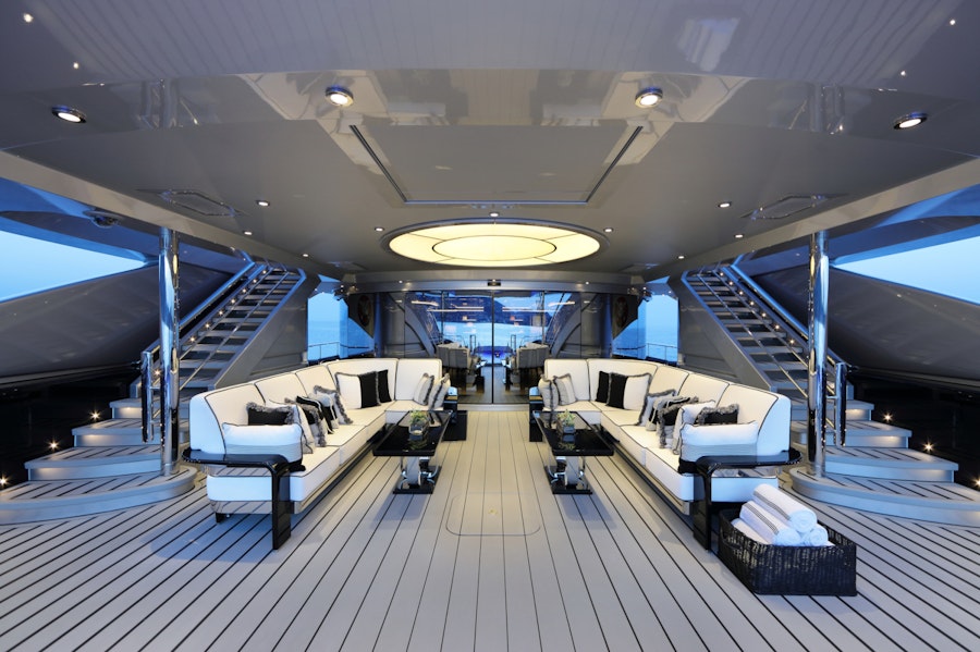Features for OKTO Private Luxury Yacht For charter