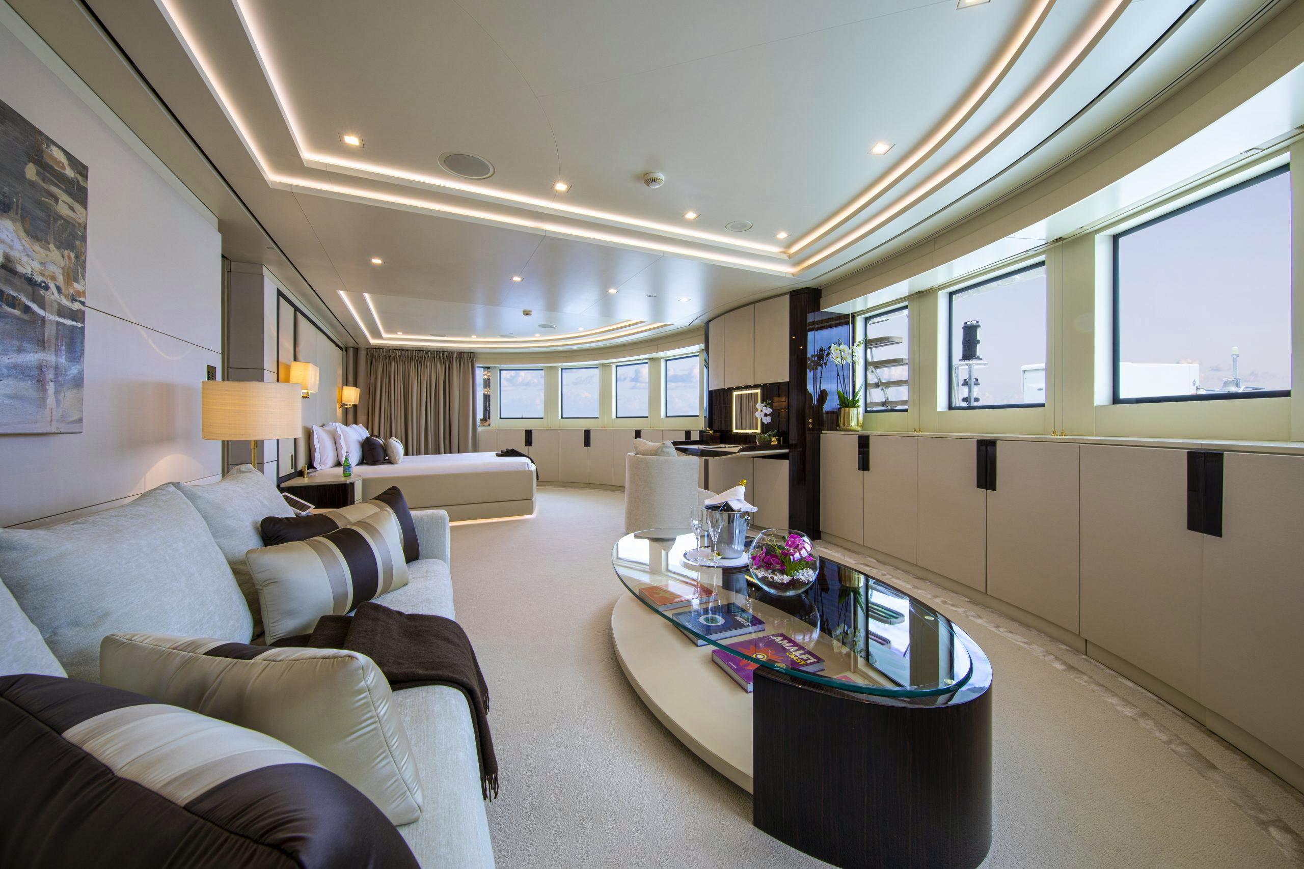 Features for ROMA Private Luxury Yacht For charter
