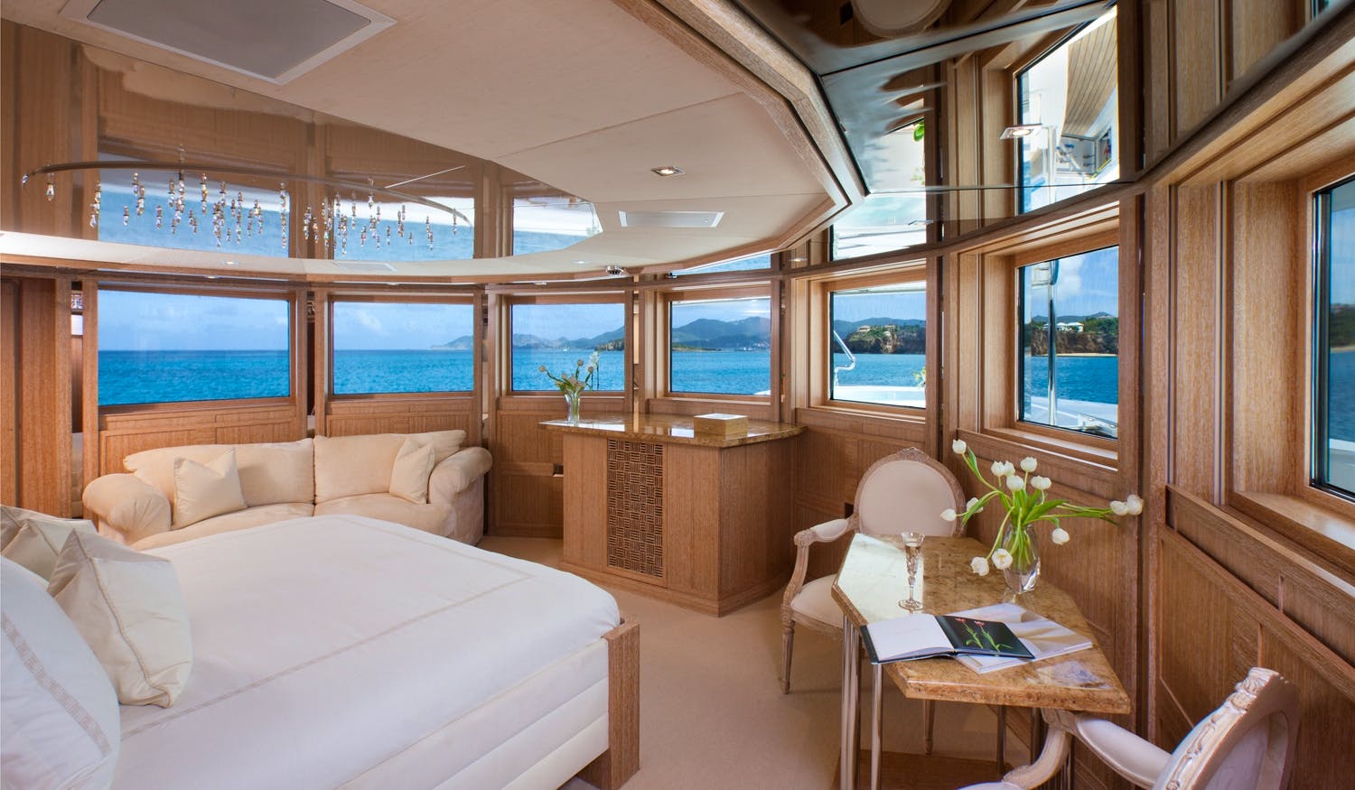 Features for SUNRISE Private Luxury Yacht For charter
