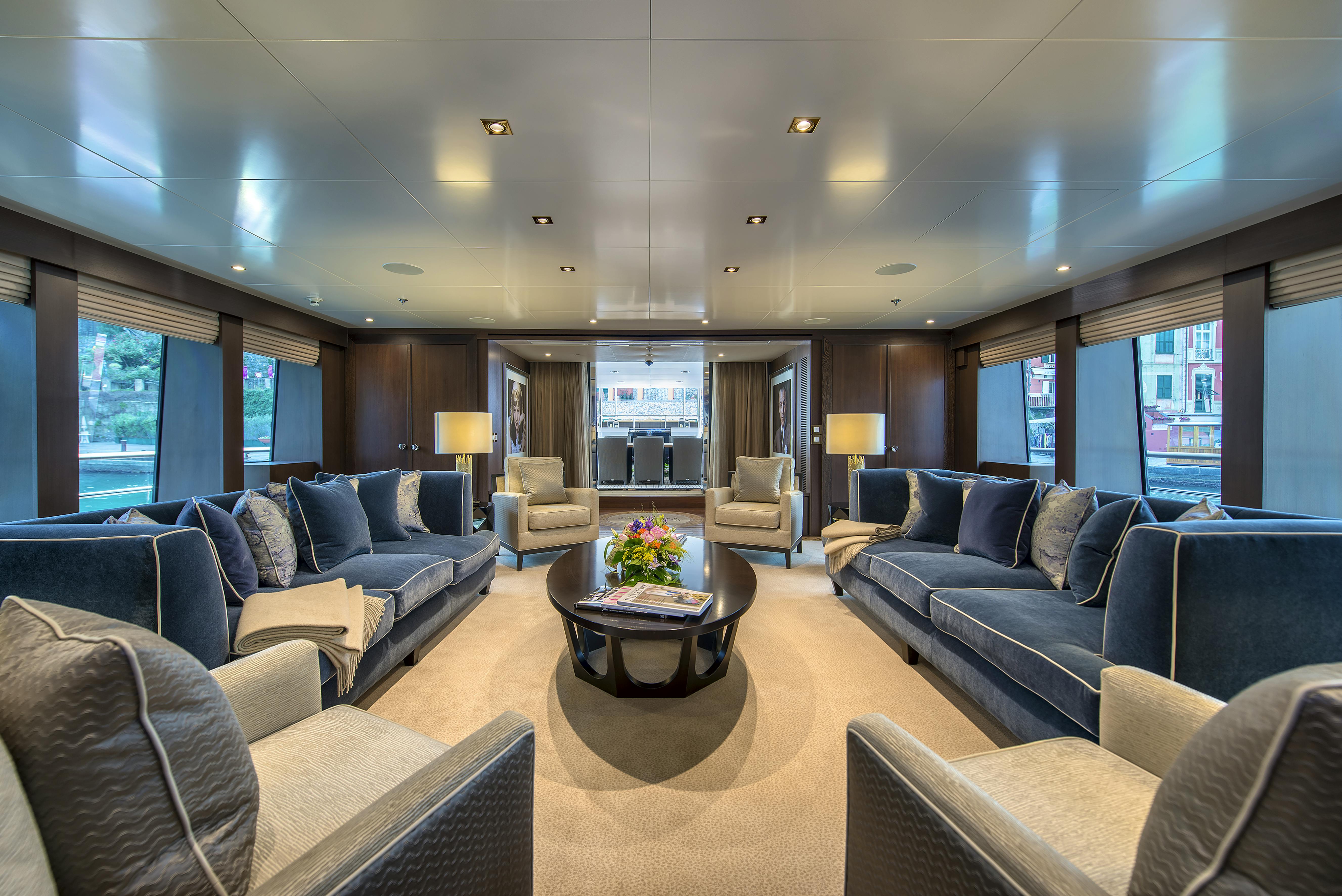 Seasonal Rates for THE WELLESLEY Private Luxury Yacht For Charter