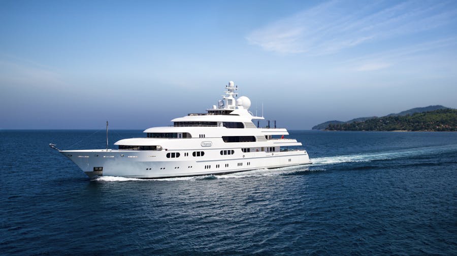 Titania Yacht For Charter Lurssen Luxury Yacht Charter