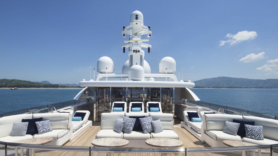 Titania Yacht For Charter Lurssen Luxury Yacht Charter