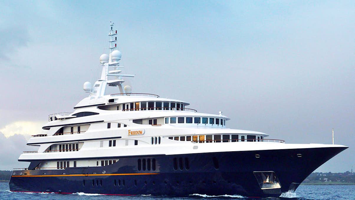 None aboard FREEDOM Yacht for Charter