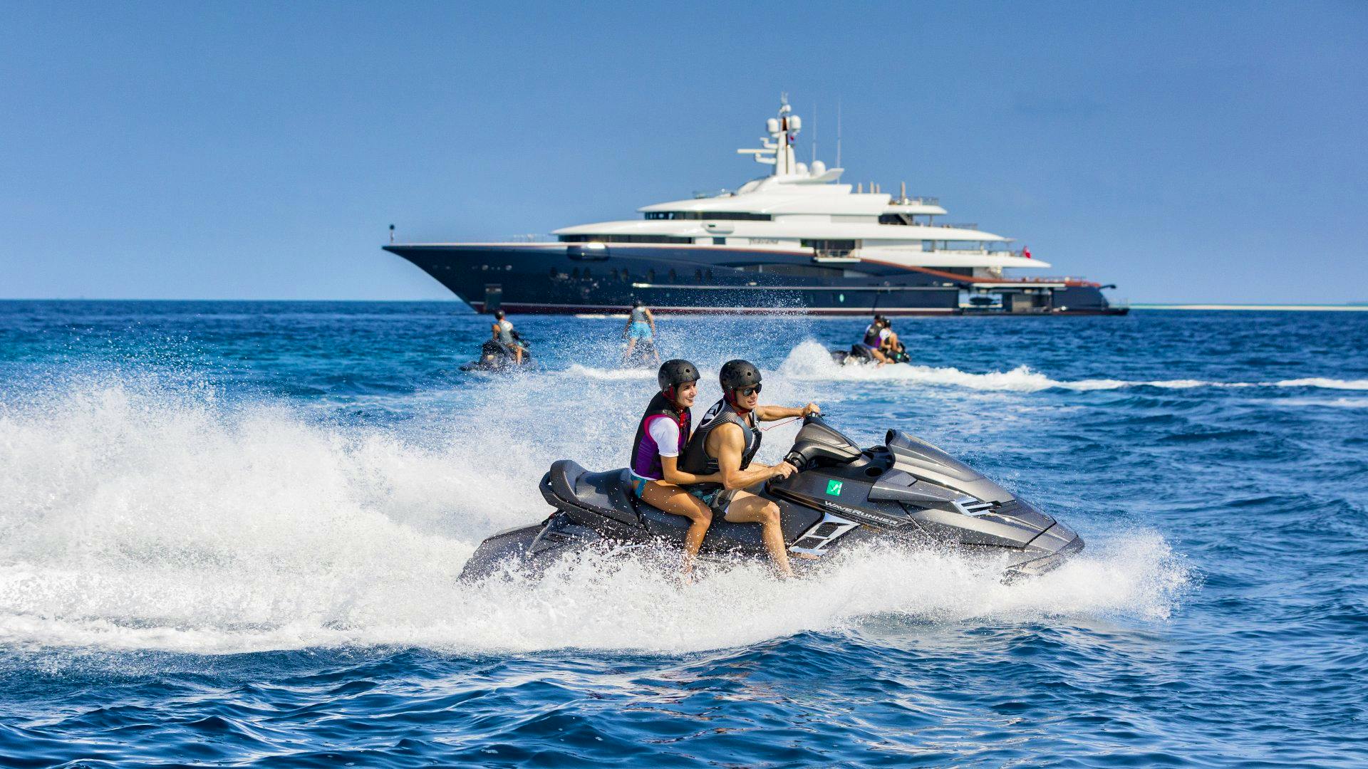 Tendar & Toys for NIRVANA Private Luxury Yacht For charter