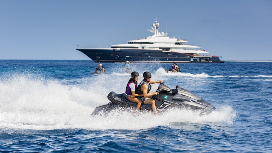 Tendar & Toys for NIRVANA Private Luxury Yacht For charter