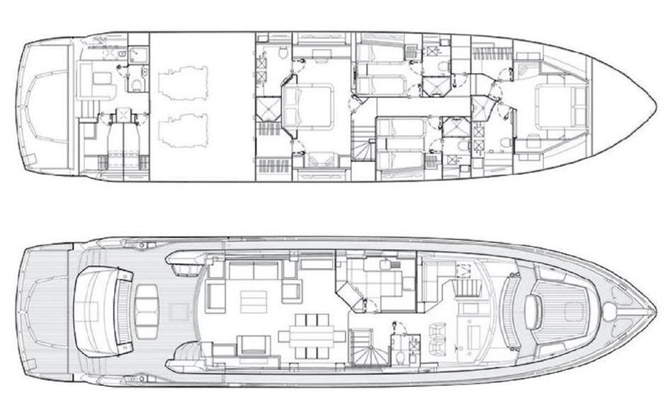 None aboard IFLY Yacht for Sale
