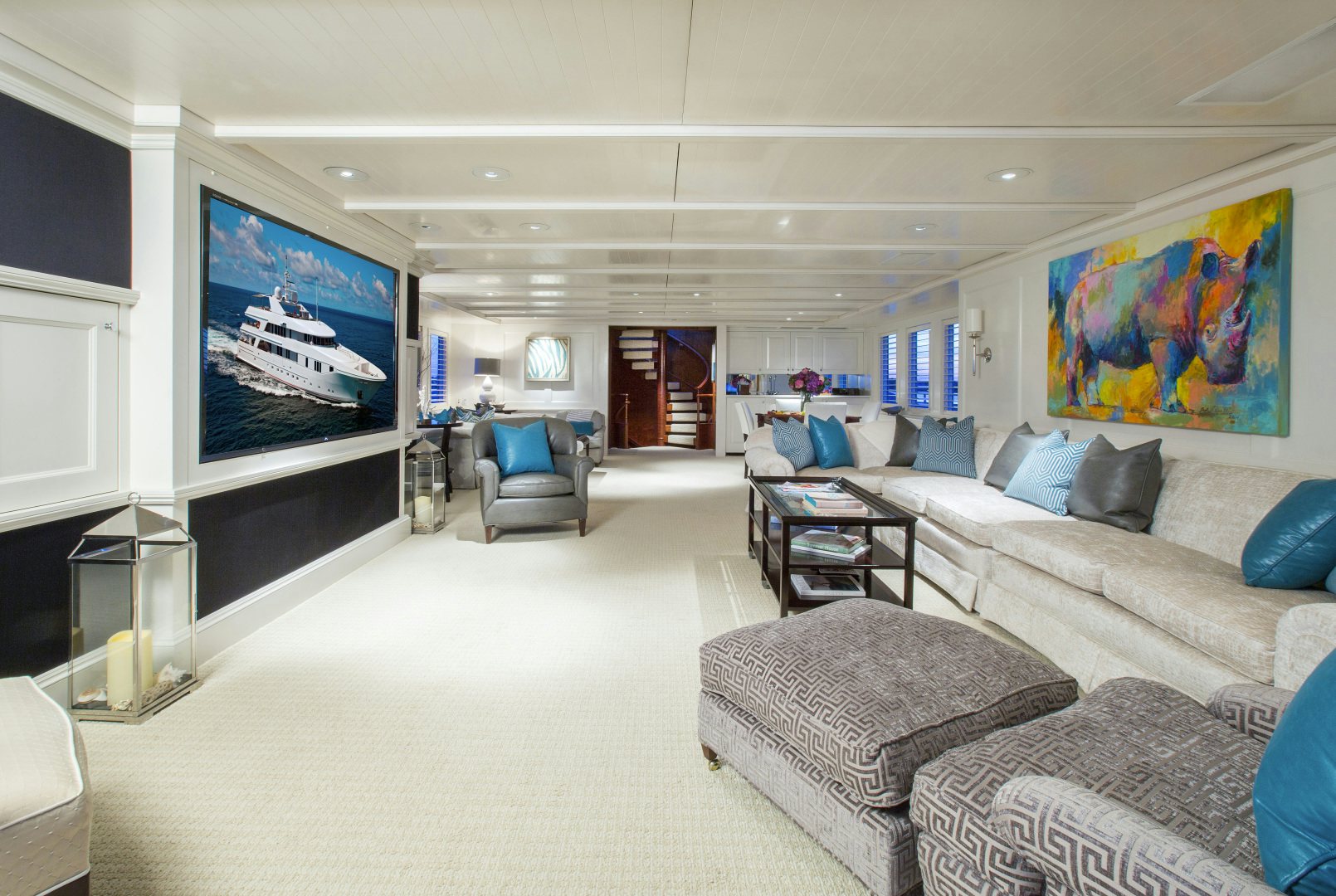 None aboard RHINO Yacht for Charter