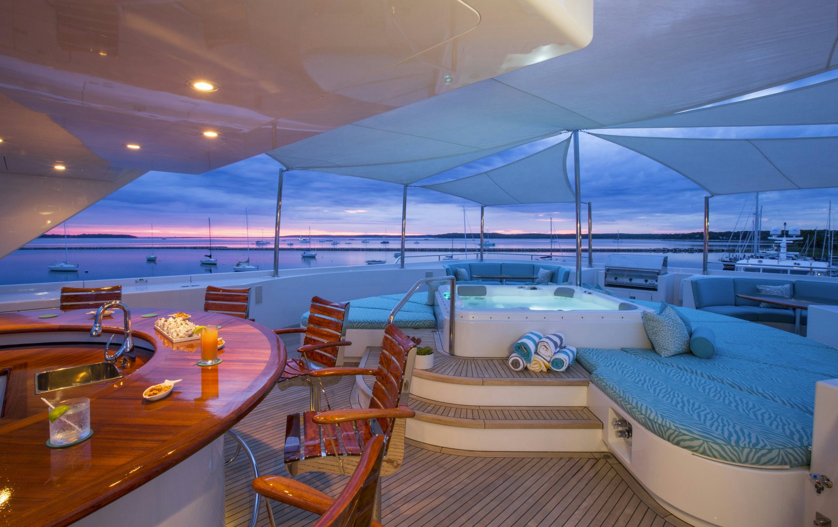 None aboard RHINO Yacht for Charter