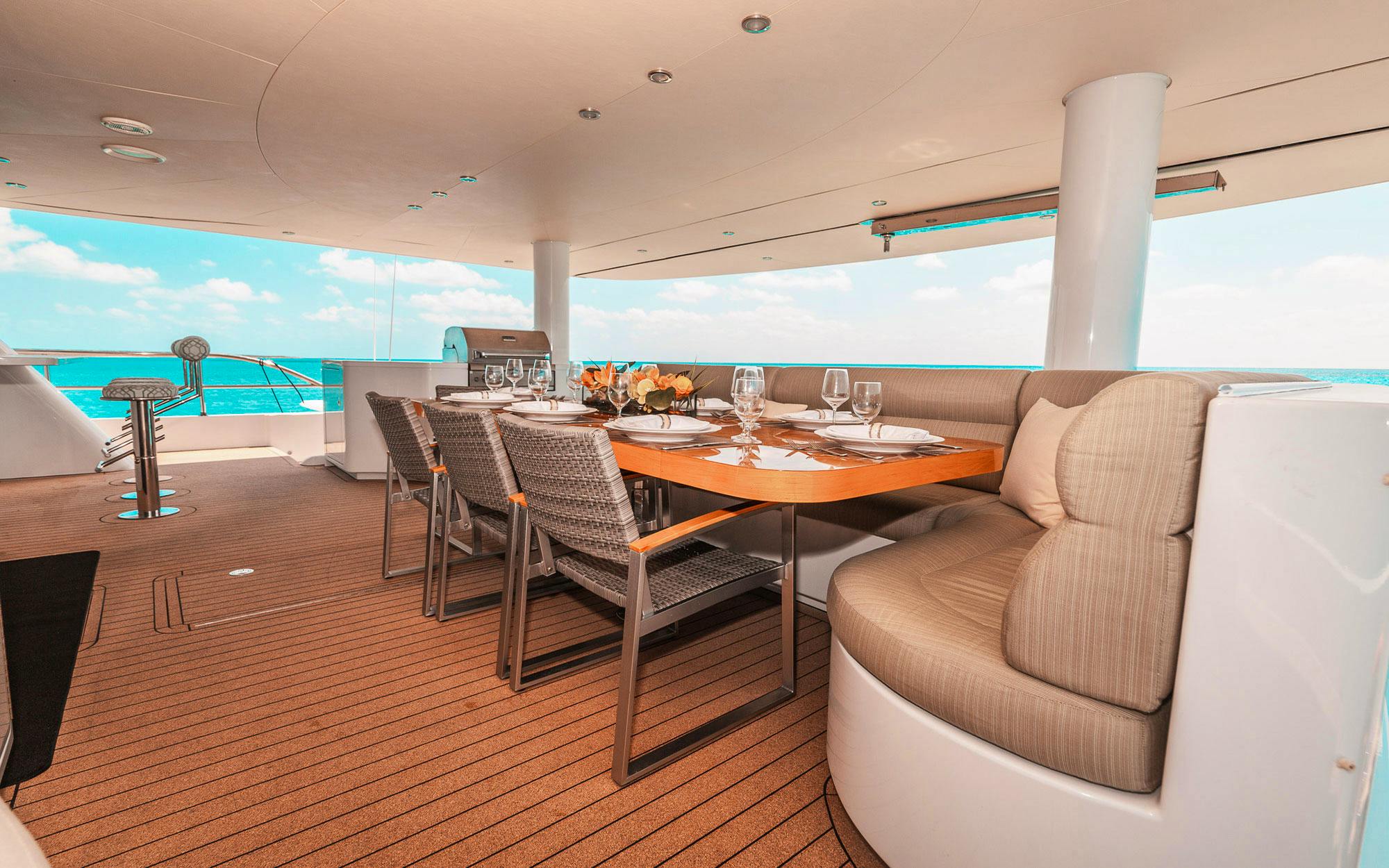 Seasonal Rates for SAMARA Private Luxury Yacht For Charter