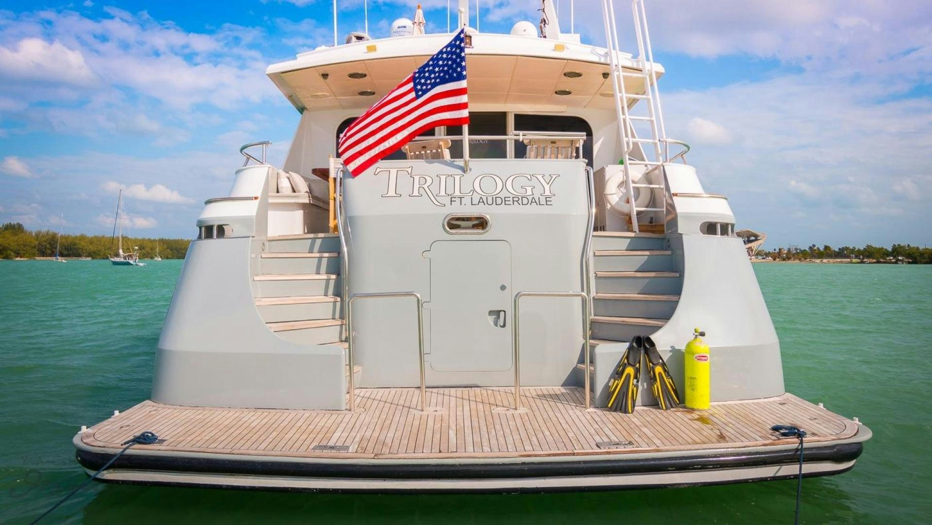 None aboard TRILOGY Yacht for Sale