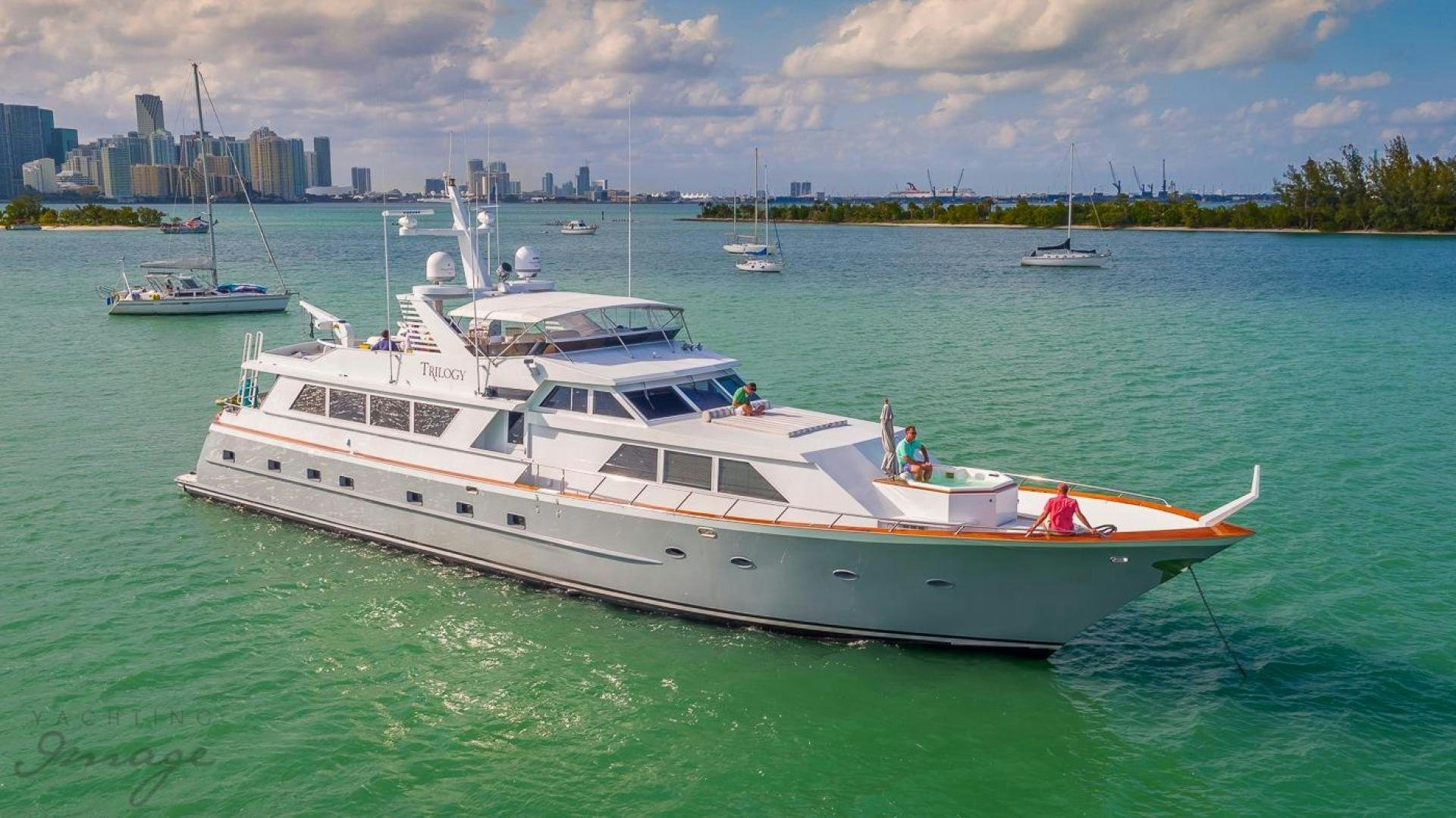 None aboard TRILOGY Yacht for Sale