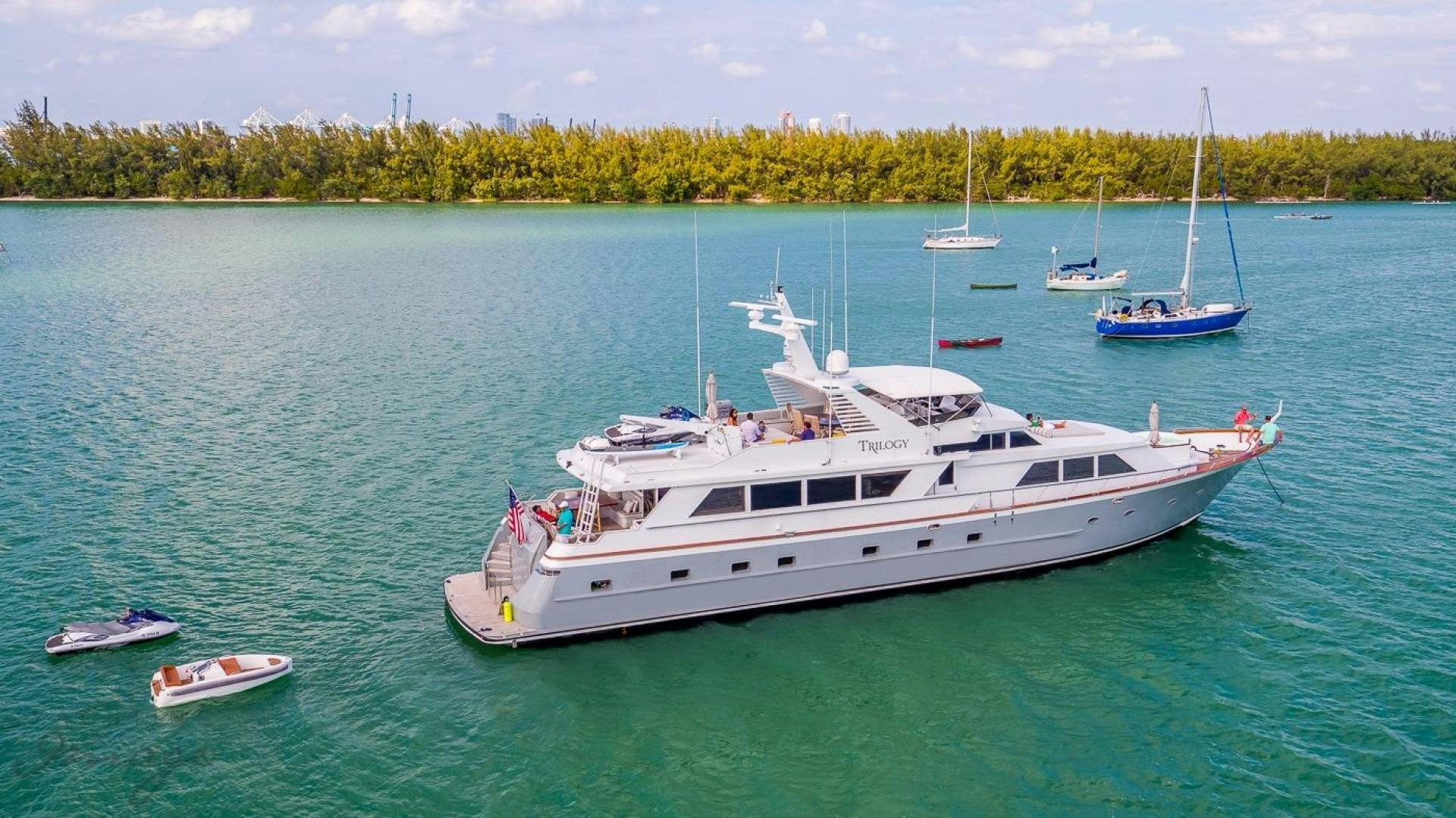 None aboard TRILOGY Yacht for Sale