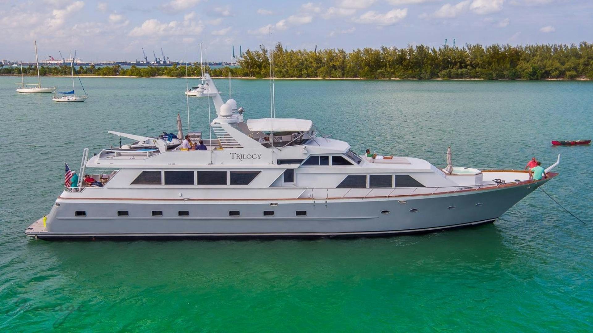 None aboard TRILOGY Yacht for Sale