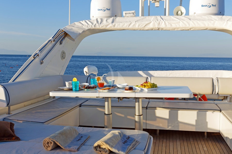 Tendar & Toys for HAPPY FEET Private Luxury Yacht For charter
