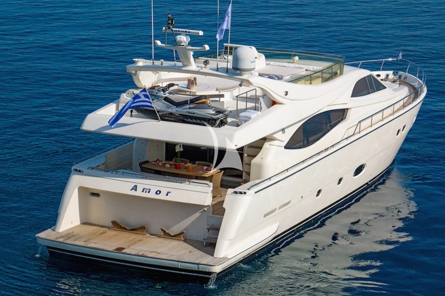 Tendar & Toys for AMOR Private Luxury Yacht For charter