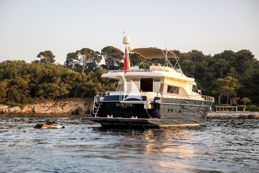 Tendar & Toys for DIAMS Private Luxury Yacht For charter