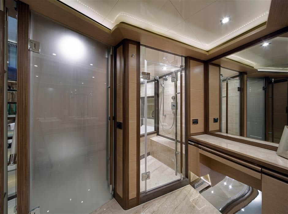 None aboard AGORA II Yacht for Sale
