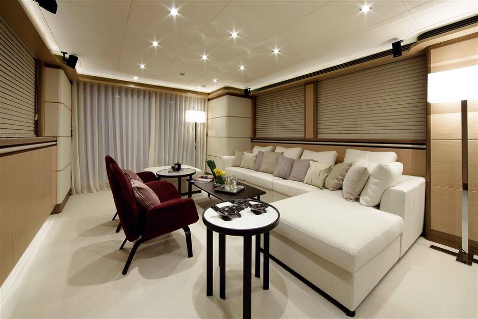 None aboard AGORA II Yacht for Sale