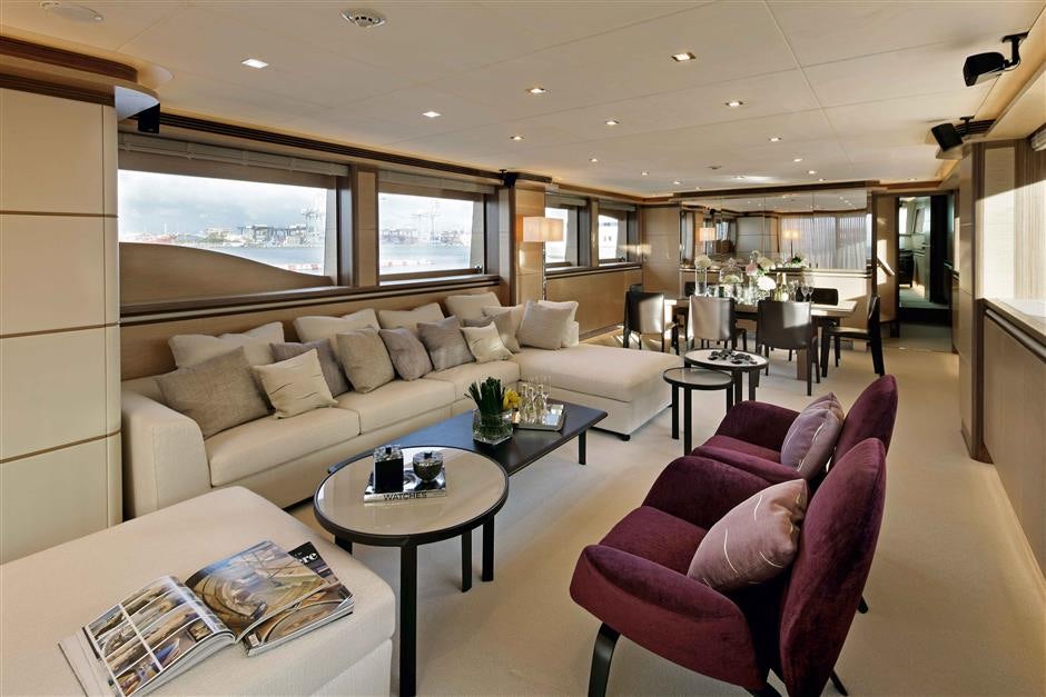 None aboard AGORA II Yacht for Sale
