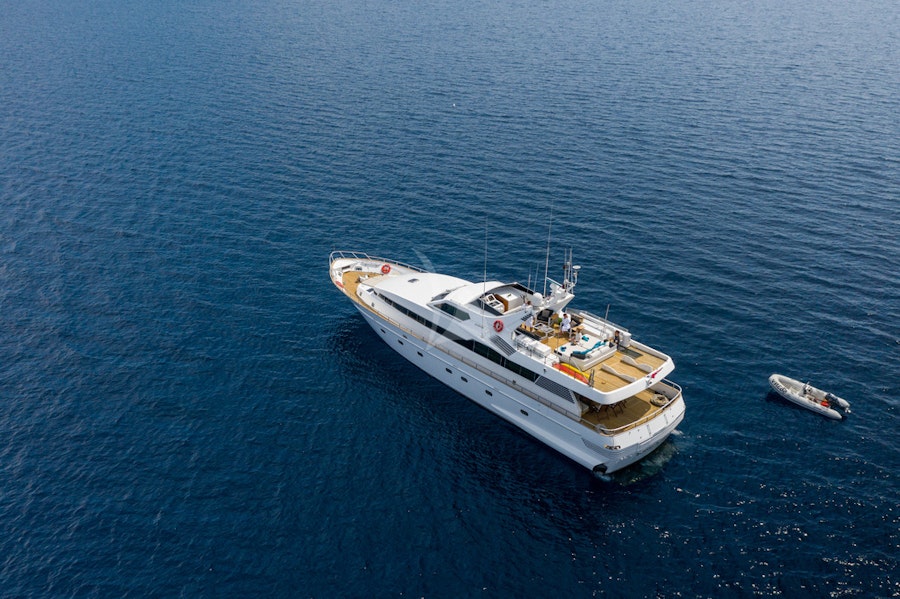 Tendar & Toys for BORA BORA II Private Luxury Yacht For charter