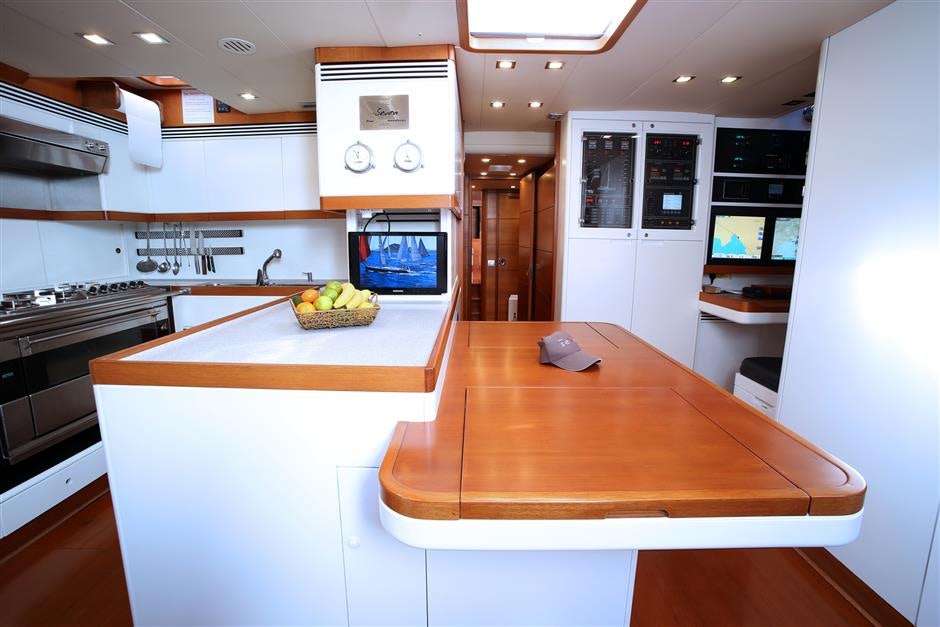 None aboard MRS SEVEN Yacht for Sale