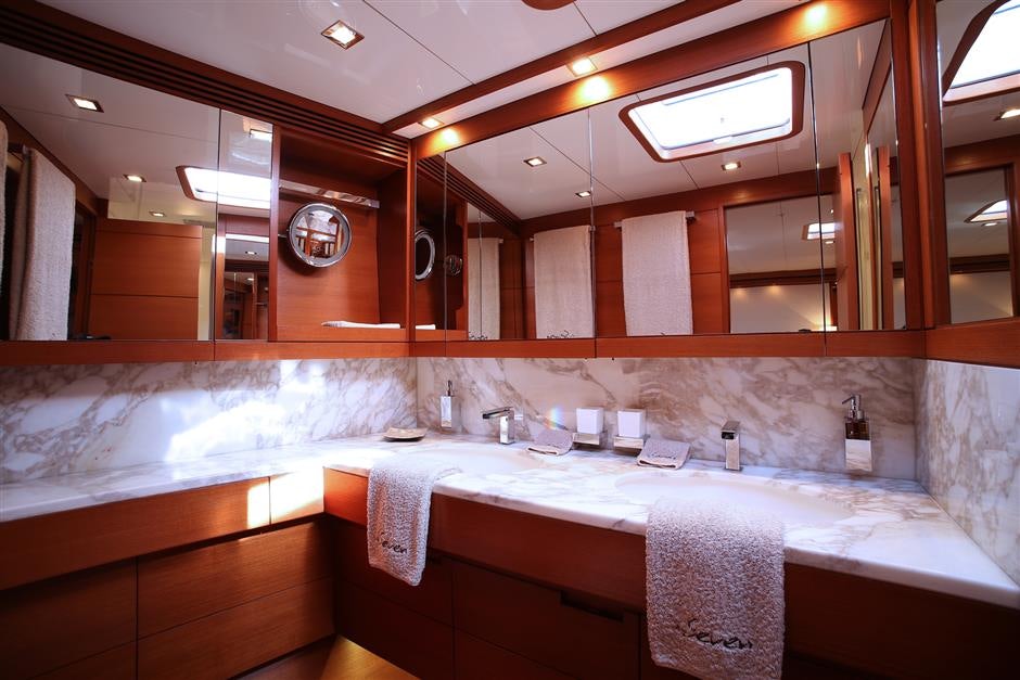 None aboard MRS SEVEN Yacht for Sale