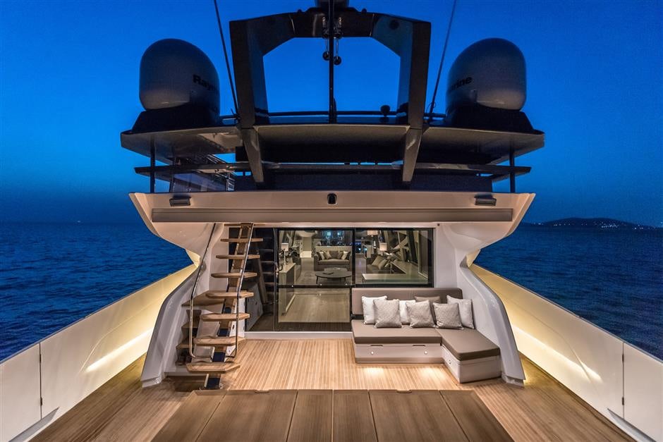 None aboard EROS Yacht for Sale
