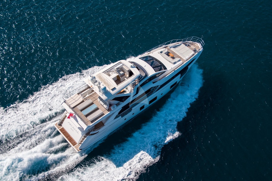 Tendar & Toys for AKAMA Private Luxury Yacht For charter