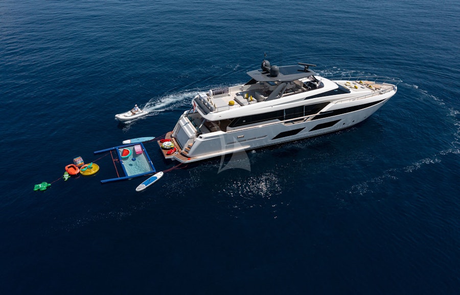 Tendar & Toys for ALEGRIA II Private Luxury Yacht For charter