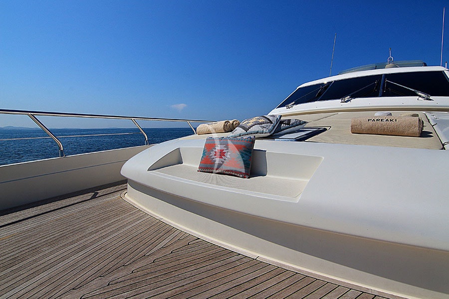 Tendar & Toys for PAREAKI Private Luxury Yacht For charter