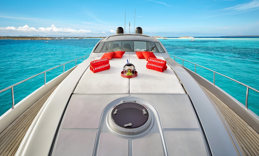 Tendar & Toys for LEGENDARY Private Luxury Yacht For charter