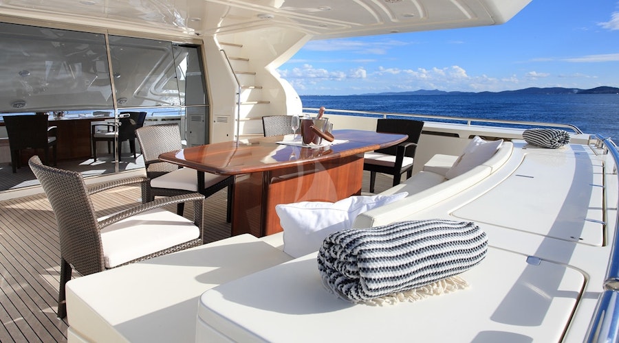 Tendar & Toys for TESORO Private Luxury Yacht For charter