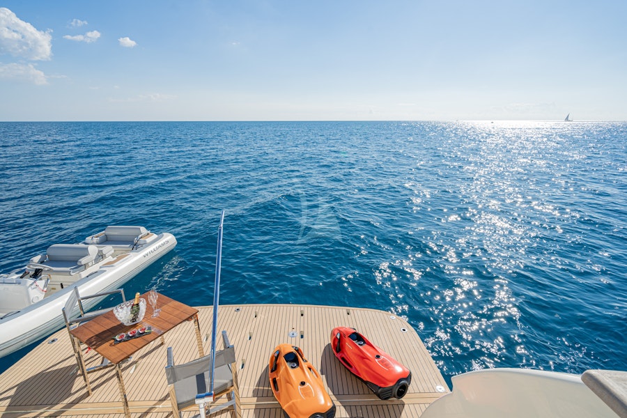 Tendar & Toys for MINOU Private Luxury Yacht For charter