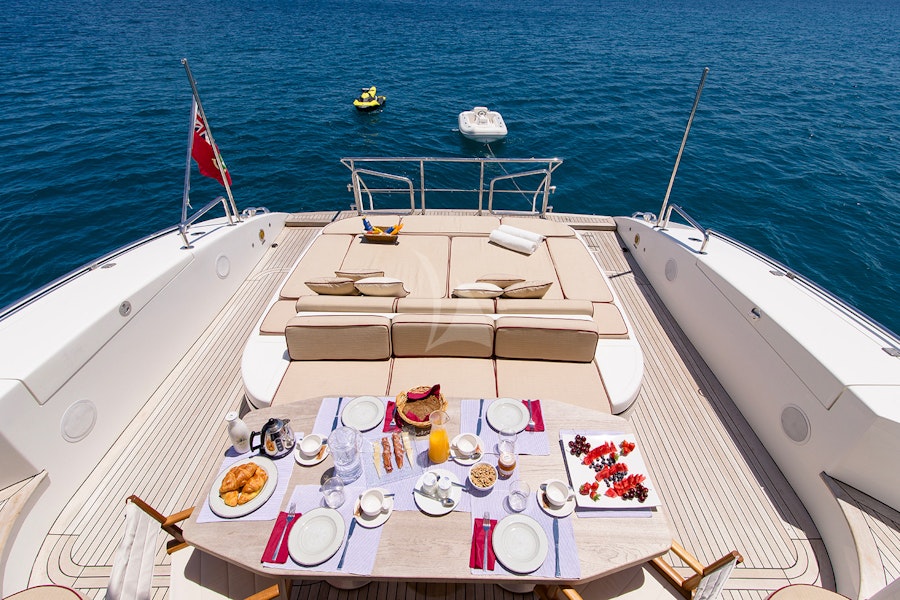 Tendar & Toys for LITTLE ZOE Private Luxury Yacht For charter