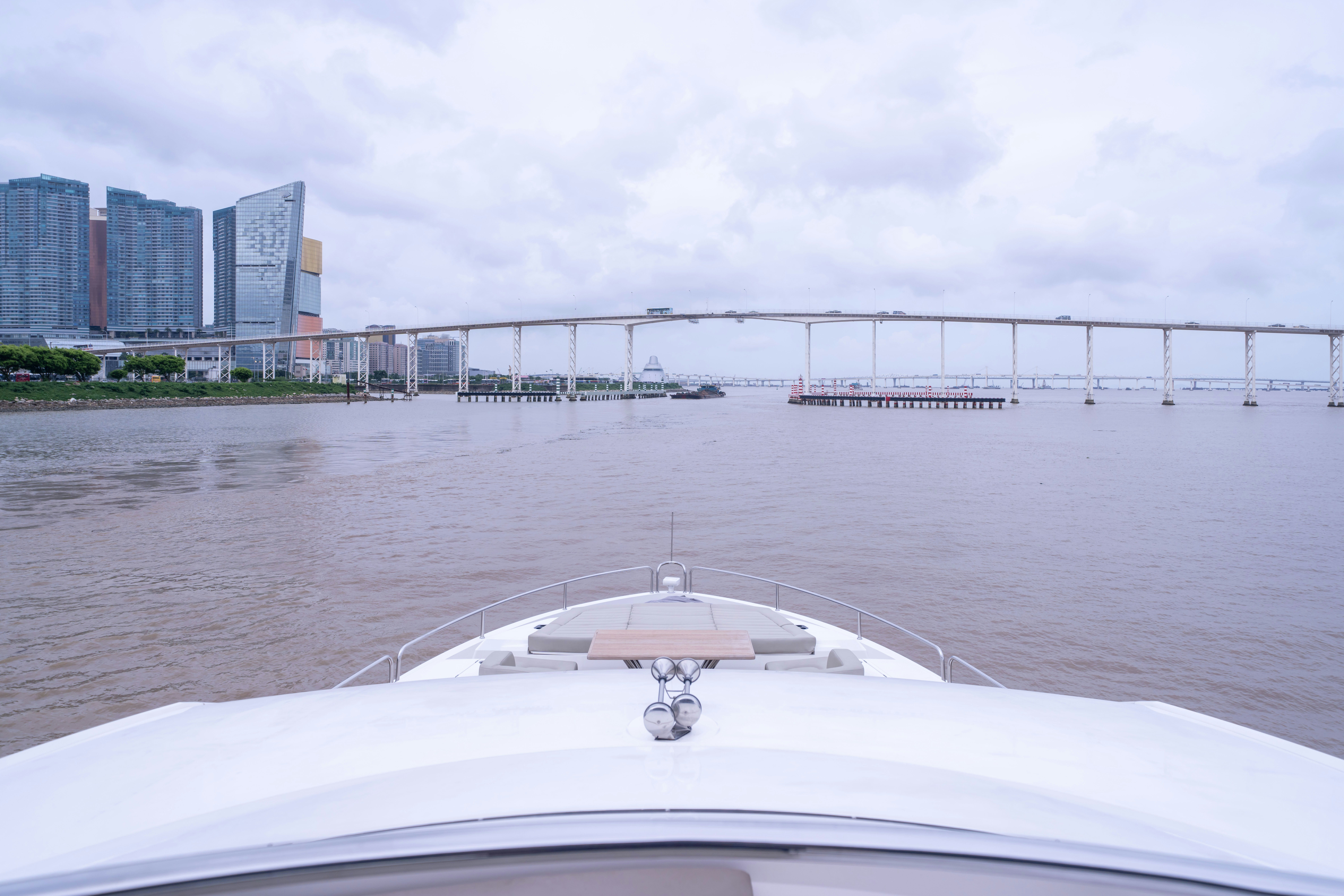a boat on the water aboard DRAGON Yacht for Sale