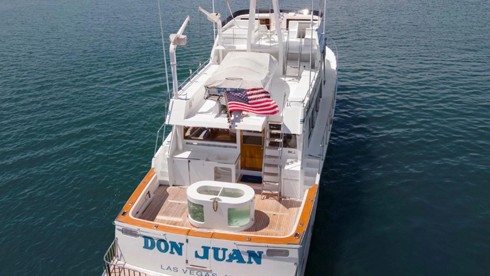 a boat on the water aboard DON JUAN Yacht for Sale