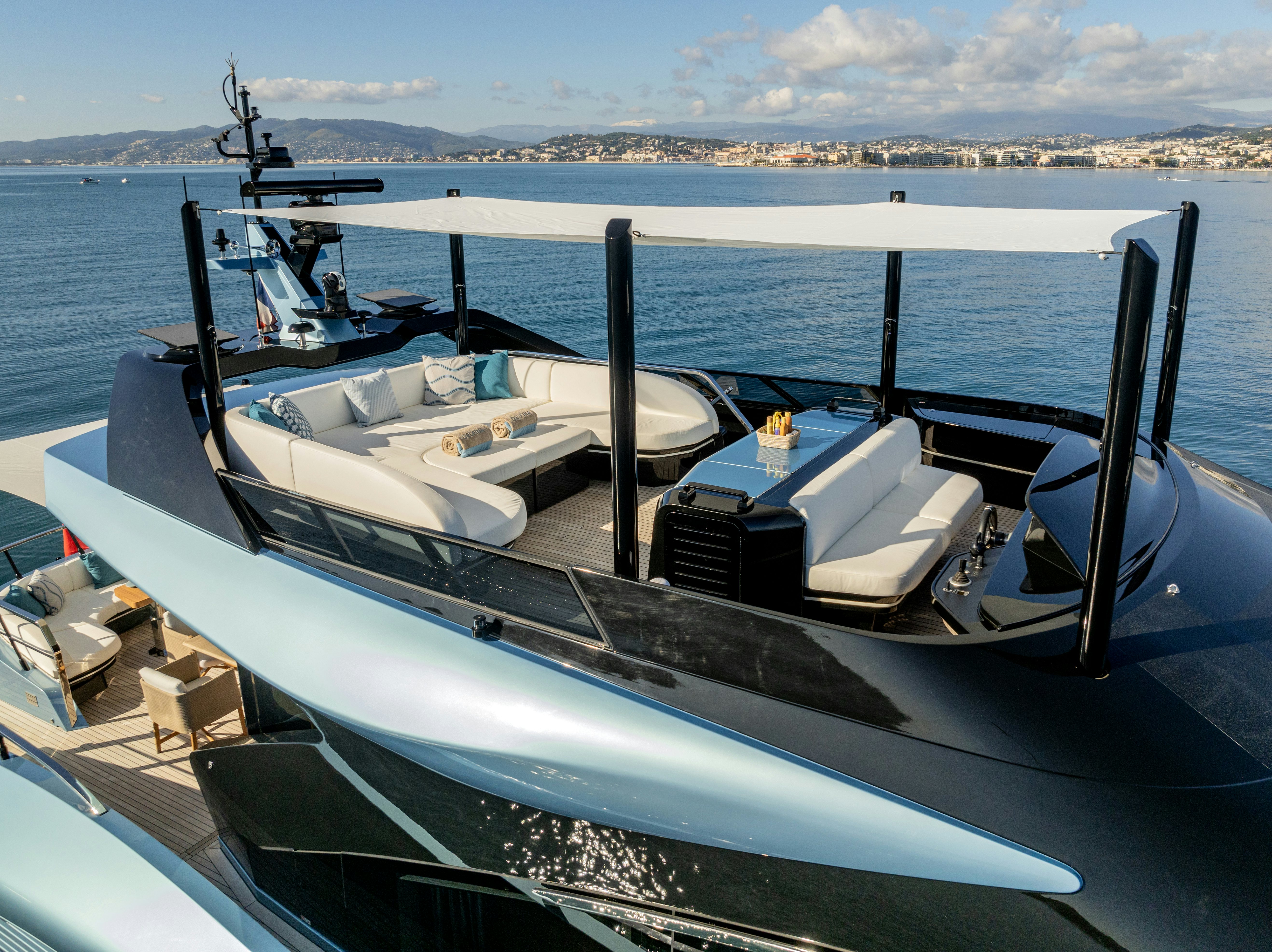 a boat on the water aboard DELFINA Yacht for Sale
